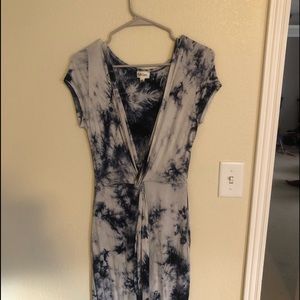 Tye-dye wrap dress!!